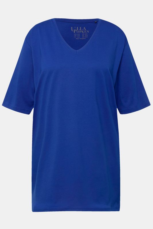 Basic V-Neck Relaxed Fit Short Sleeve Tee