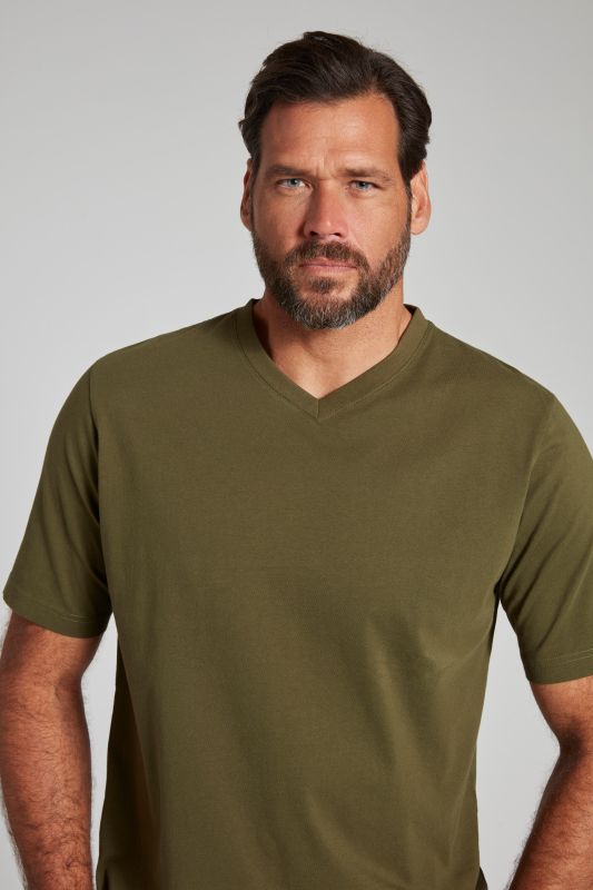 Classic Short Sleeve V-Neck Tee
