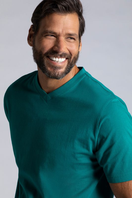 Classic Short Sleeve V-Neck Tee