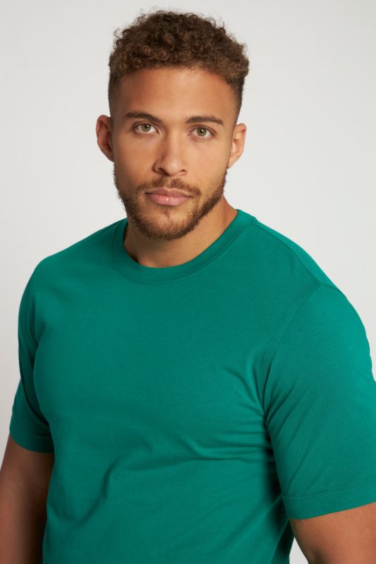 T-Shirt, Basic, Round neck, combed cotton, up to 8XL