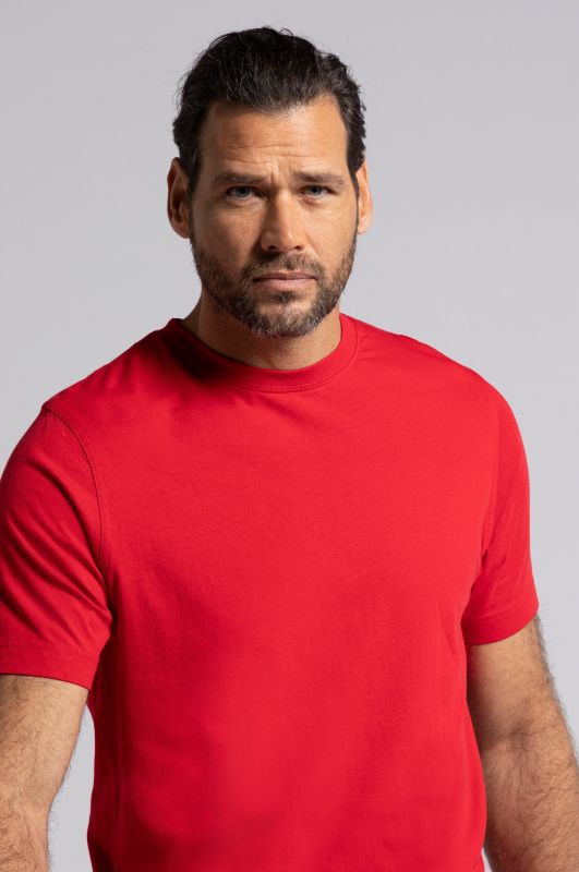 T-Shirt, Basic, Round neck, combed cotton, up to 8XL