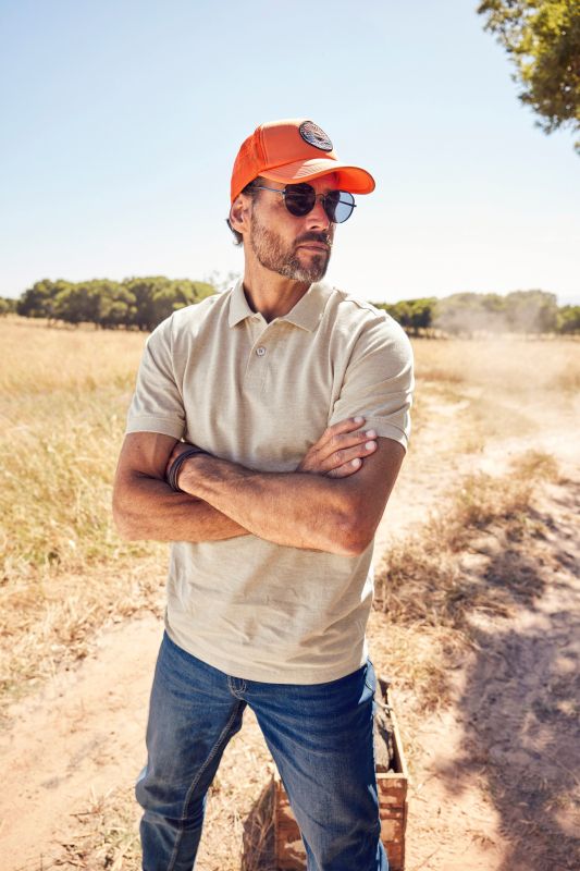Cotton Pique Polo Shirt
