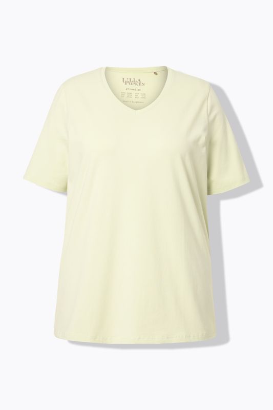 Essential V-Neck Stretch Tee
