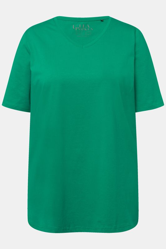 Essential V-Neck Stretch Tee