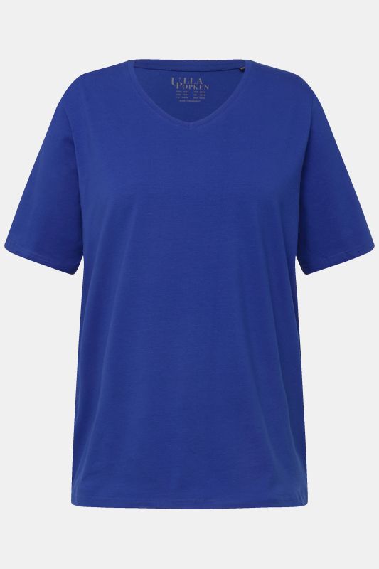 Essential V-Neck Stretch Tee