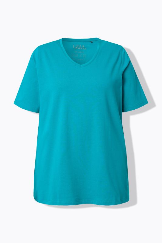 Essential V-Neck Stretch Tee