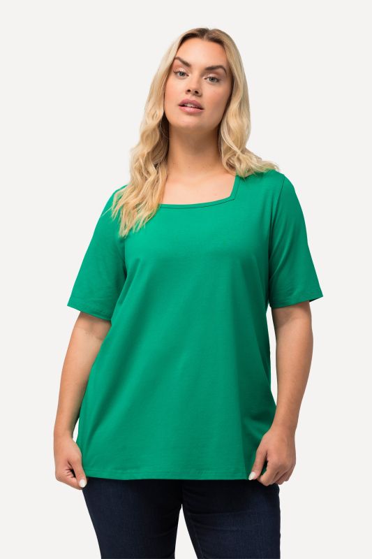 Essential Square Neck Stretch Tee