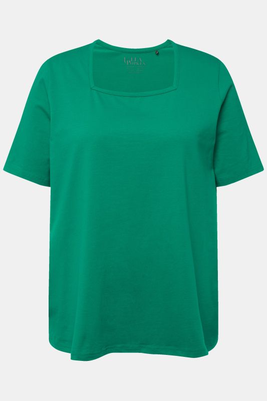 Essential Square Neck Stretch Tee