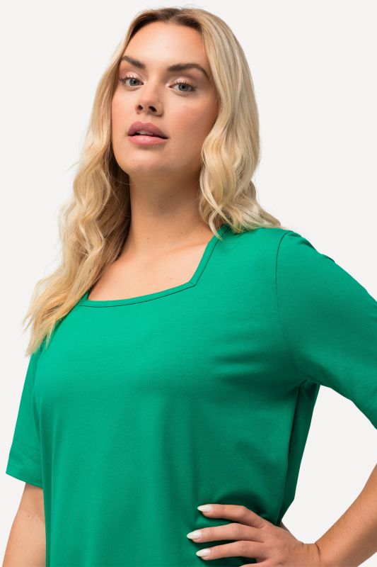 Essential Square Neck Stretch Tee