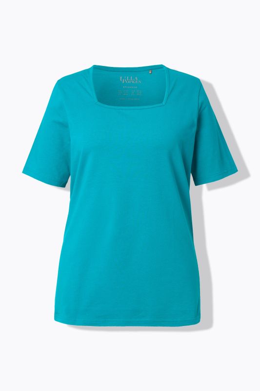 Essential Square Neck Stretch Tee