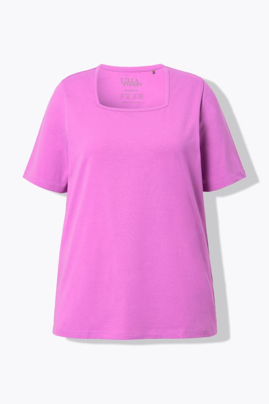 Essential Square Neck Stretch Tee