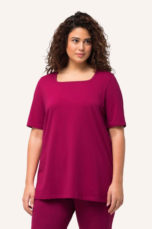 Essential Square Neck Stretch Tee