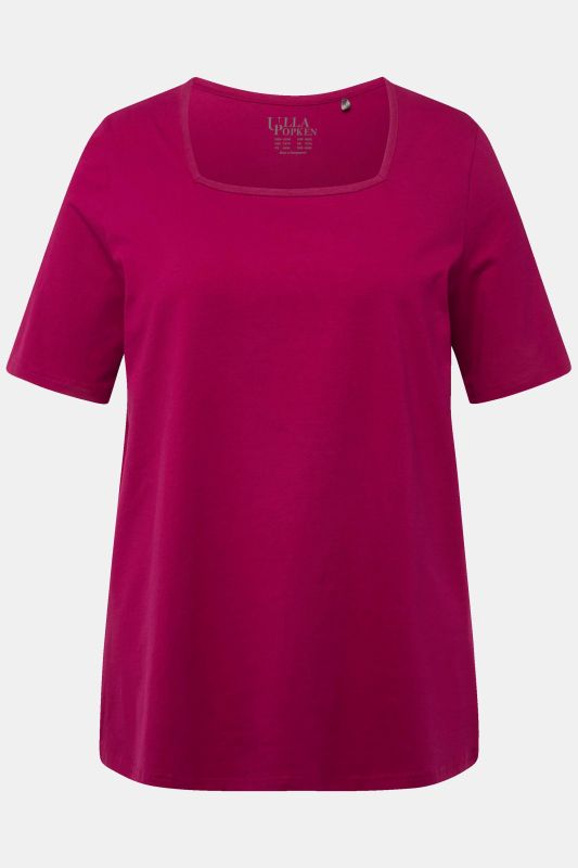 Essential Square Neck Stretch Tee