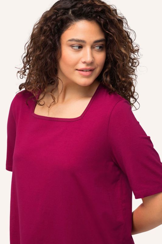 Essential Square Neck Stretch Tee