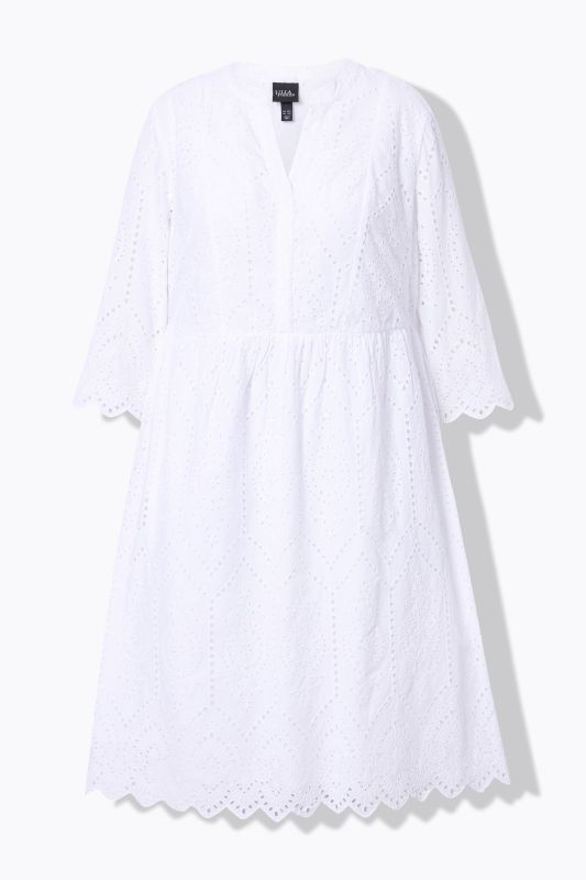 Lace Midi 3/4 Sleeve Dress