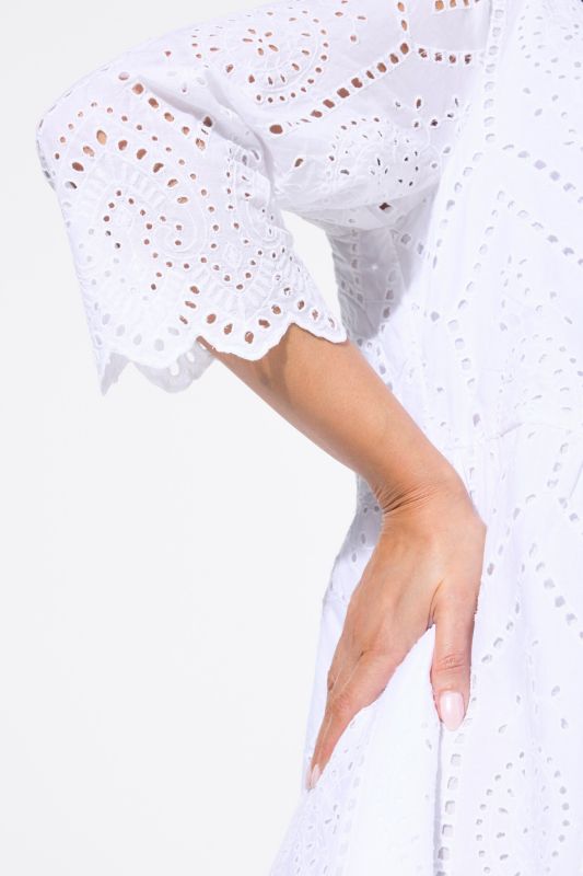 Lace Midi 3/4 Sleeve Dress