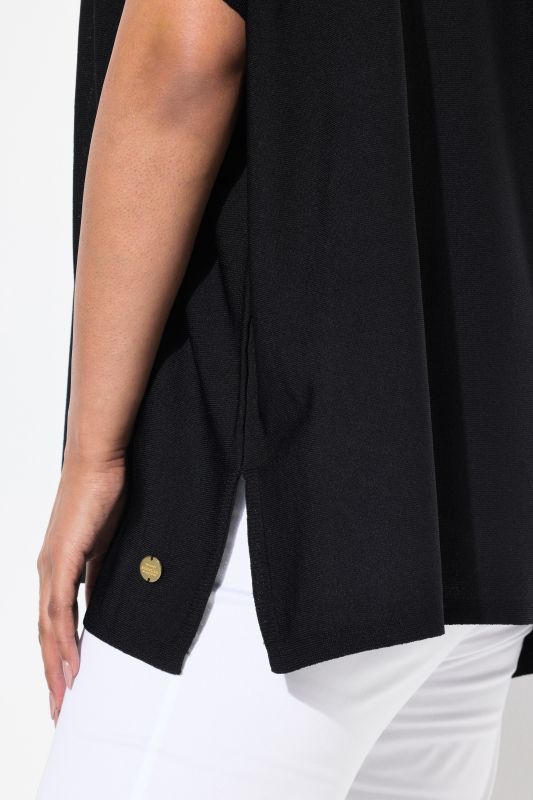 Batwing Sleeve Boat Neck Sweater