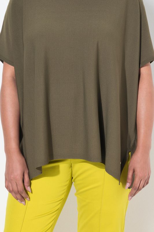 Batwing Sleeve Boat Neck Sweater