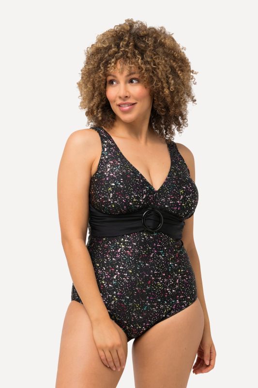 Sparkling Ring Detail Swimsuit