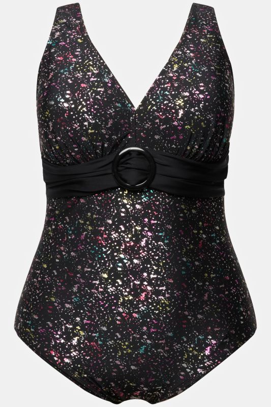 Sparkling Ring Detail Swimsuit