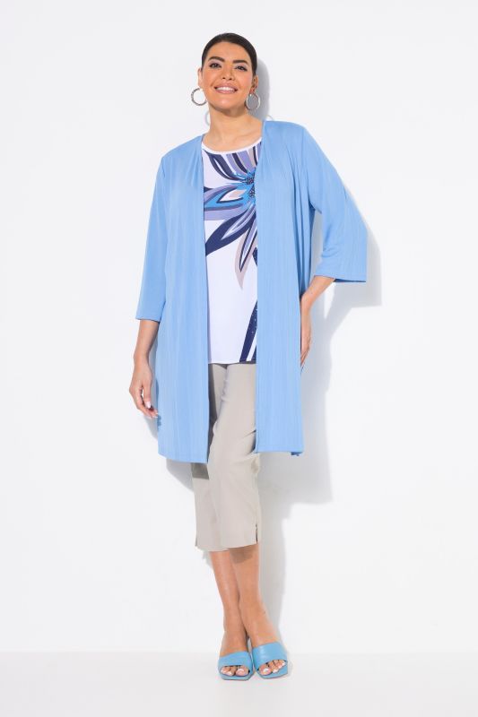 Longline Jersey Cardigan