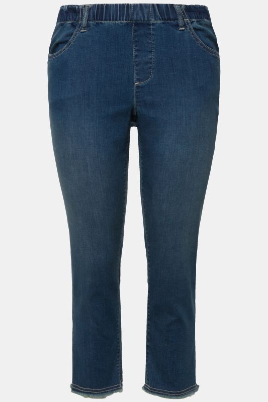 Cropped Narrow Leg Jeans