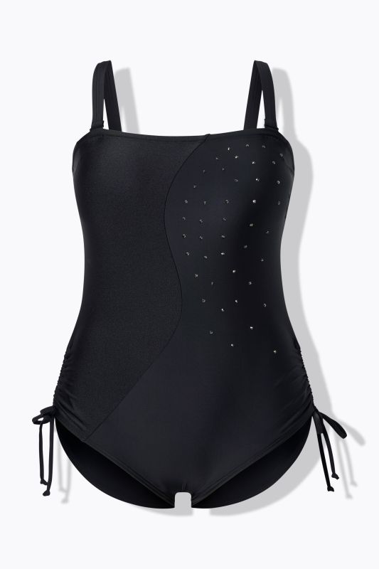 Rhinestone One Piece Swimsuit