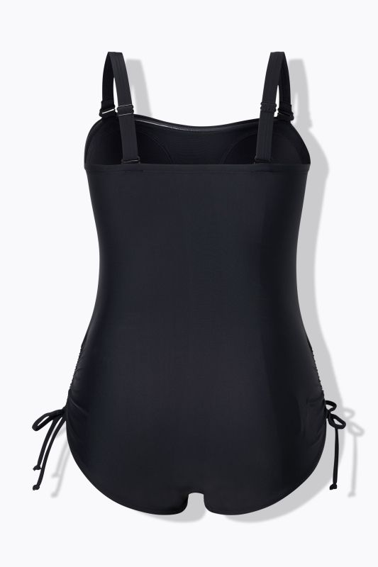 Rhinestone One Piece Swimsuit