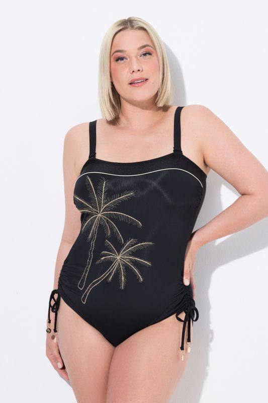 Palm Tree Convertible One Piece Swimsuit