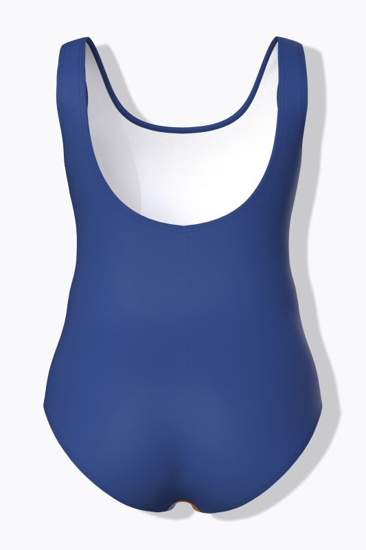 Colorblock Wave One Piece Swimsuit
