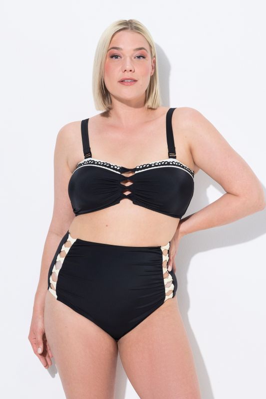 Strappy Cutout Bikini Set