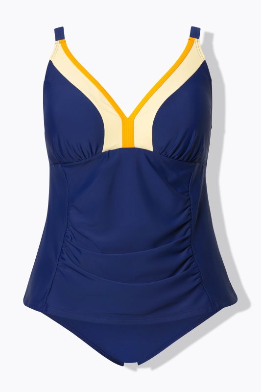 Colorblock Tankini Set