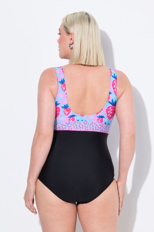 Strawberry One Piece Swimsuit