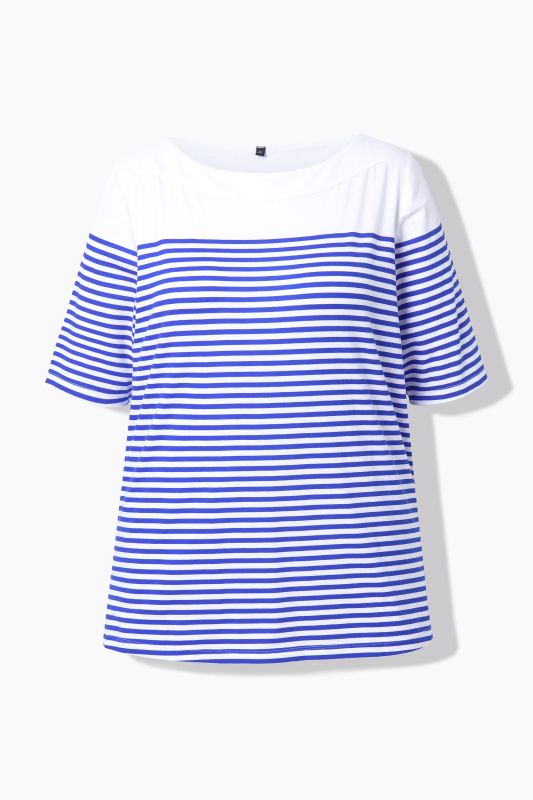 Breton Stripe Short Sleeve Boat Neck Tee