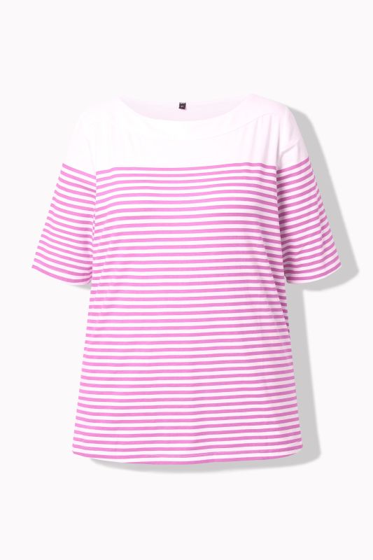 Breton Stripe Short Sleeve Boat Neck Tee
