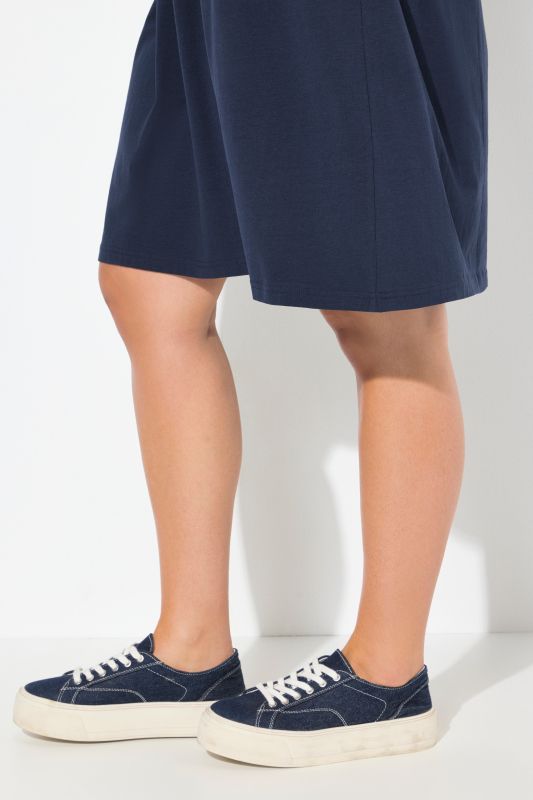 Sleeveless Ribbed Jersey Dress