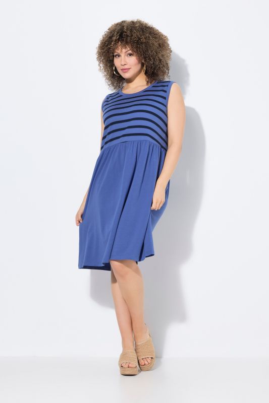 Sleeveless Ribbed Jersey Dress