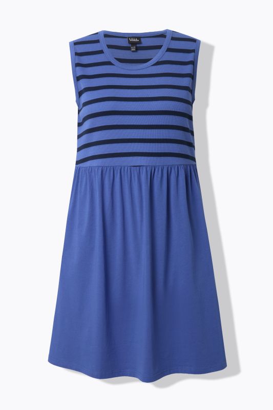 Sleeveless Ribbed Jersey Dress