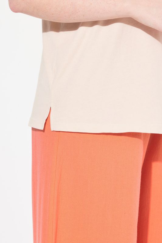 Eco Cotton Espadrille Embroidered Short Sleeve Tee