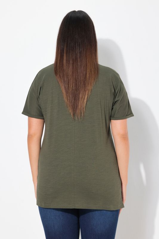Mandala Animal Motif Short Sleeve Tee
