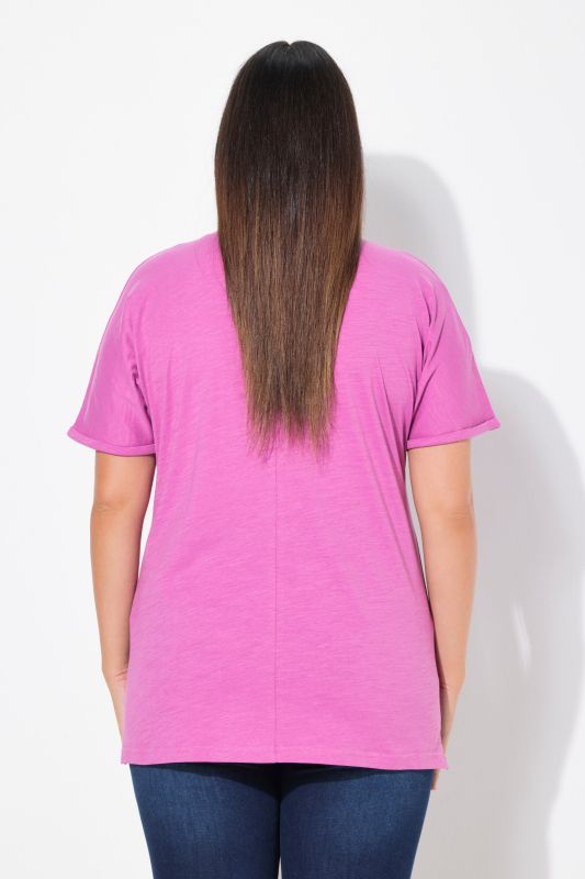 Mandala Animal Motif Short Sleeve Tee