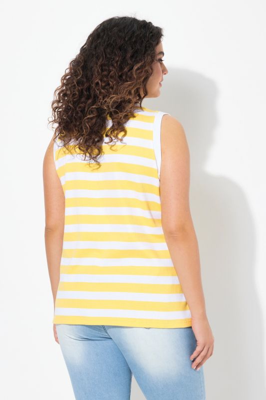 Striped Ribbed Tank