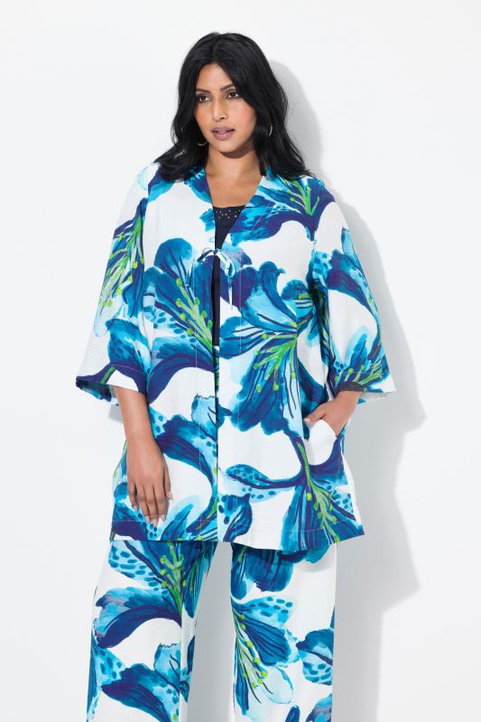 Oversized Short Sleeve Iris Jacket