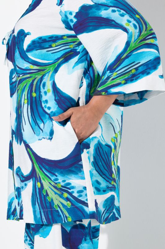 Oversized Short Sleeve Iris Jacket