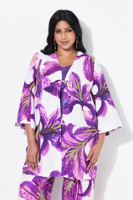 Oversized Short Sleeve Iris Jacket