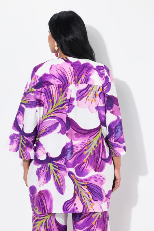 Oversized Short Sleeve Iris Jacket