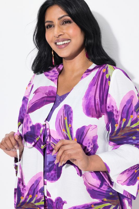 Oversized Short Sleeve Iris Jacket