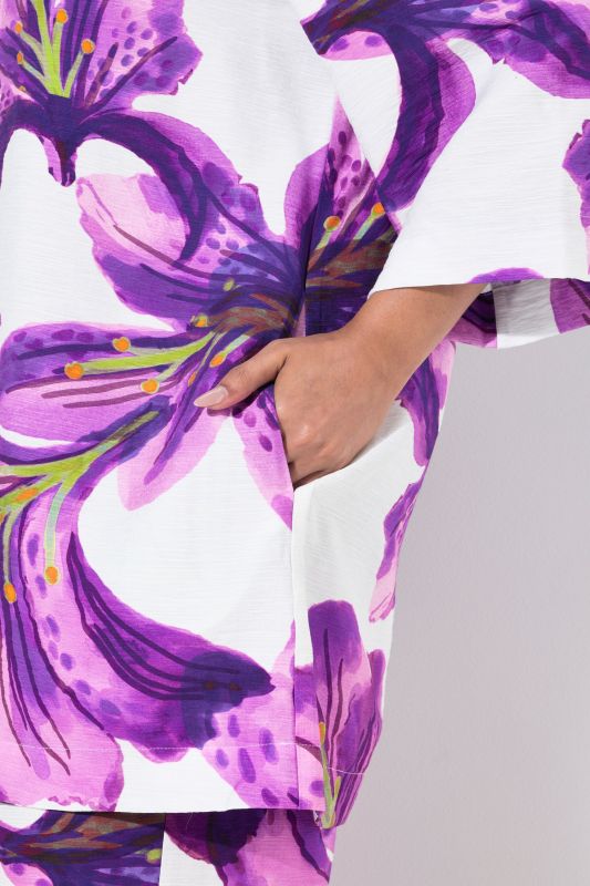 Oversized Short Sleeve Iris Jacket