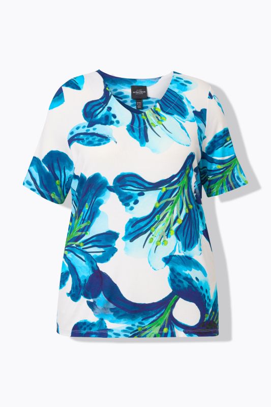 Iris Short Sleeve V-Neck Tee