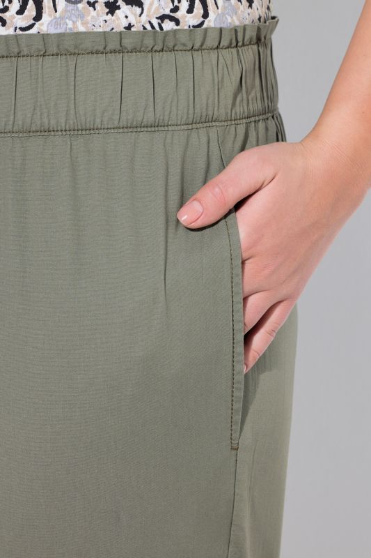 Stretch Fit Paper Bag Culottes